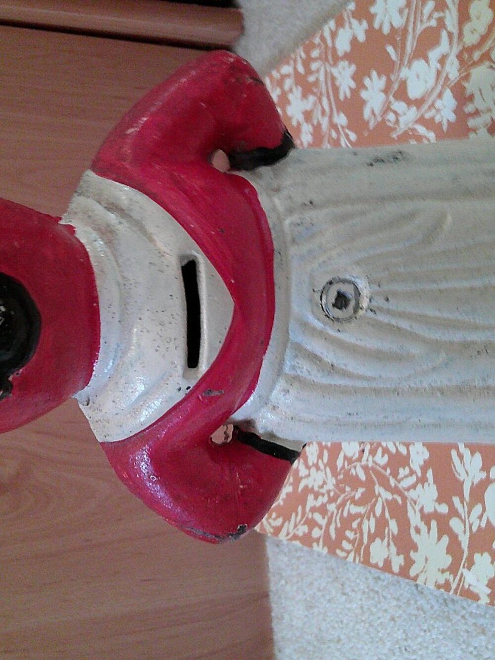 10" VTG TALL HEAVY Aunt Jemima like cast iron bank - Picture 7 of 8